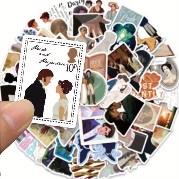 Pride and Prejudice Sticker Set (20) - Picture 3 of 4